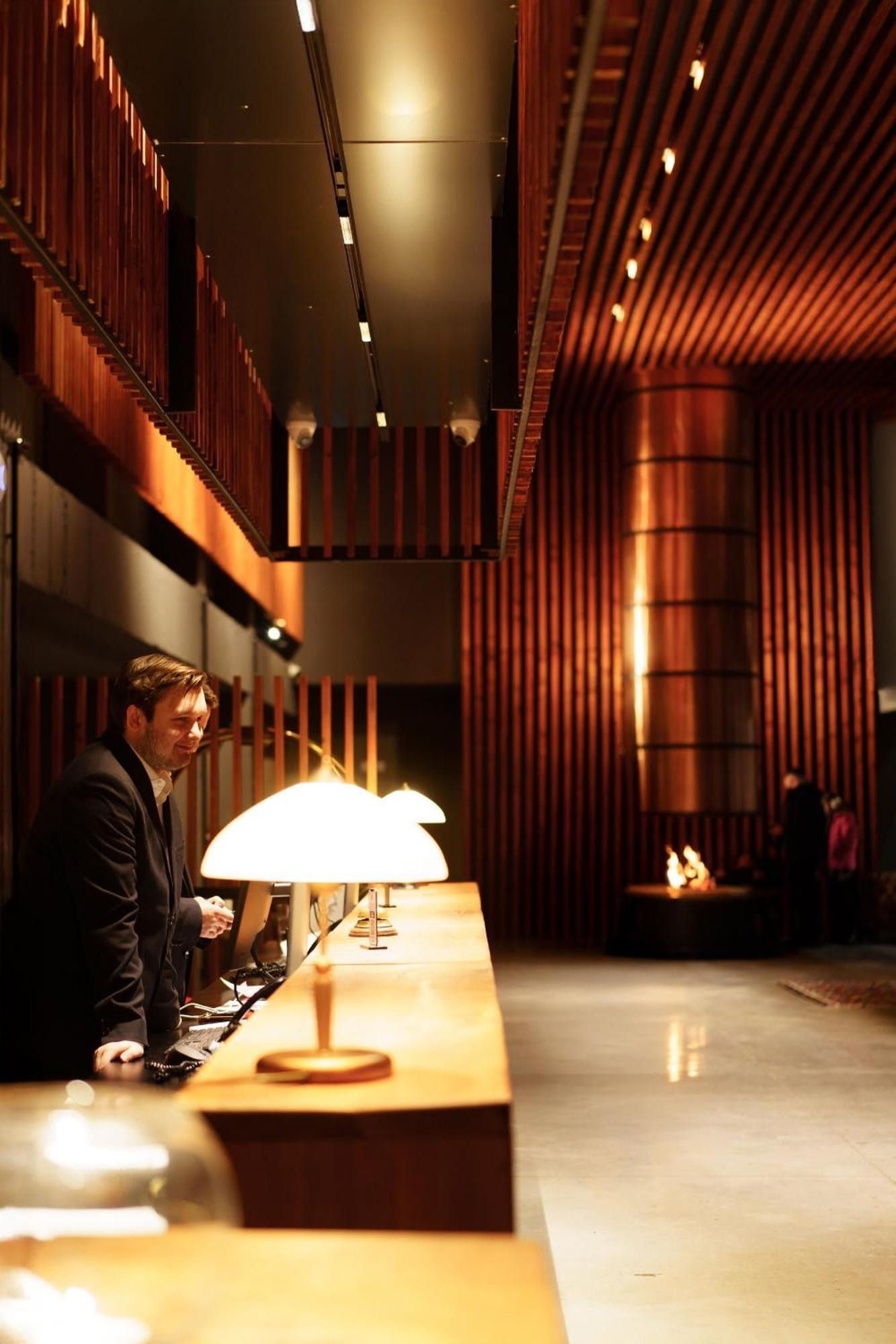 Gudauri Loft Hotel Exterior foto The lobby of the hotel
