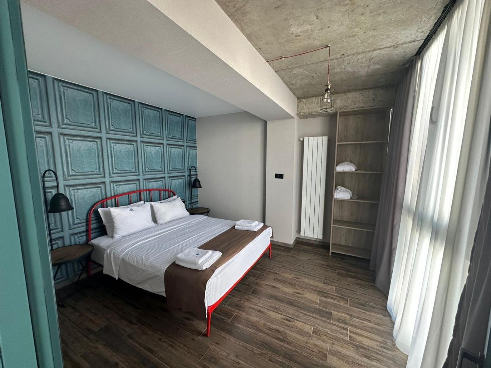 Gudauri Loft Hotel Exterior foto A bedroom at the hotel